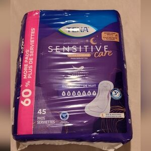 TENA Sensitive Care Overnight Pads